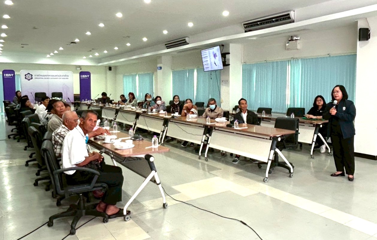 สทร. ต้อนรับคณะ ECO Green Network นิคมอุตสาหกรรมทีเอฟดี 2