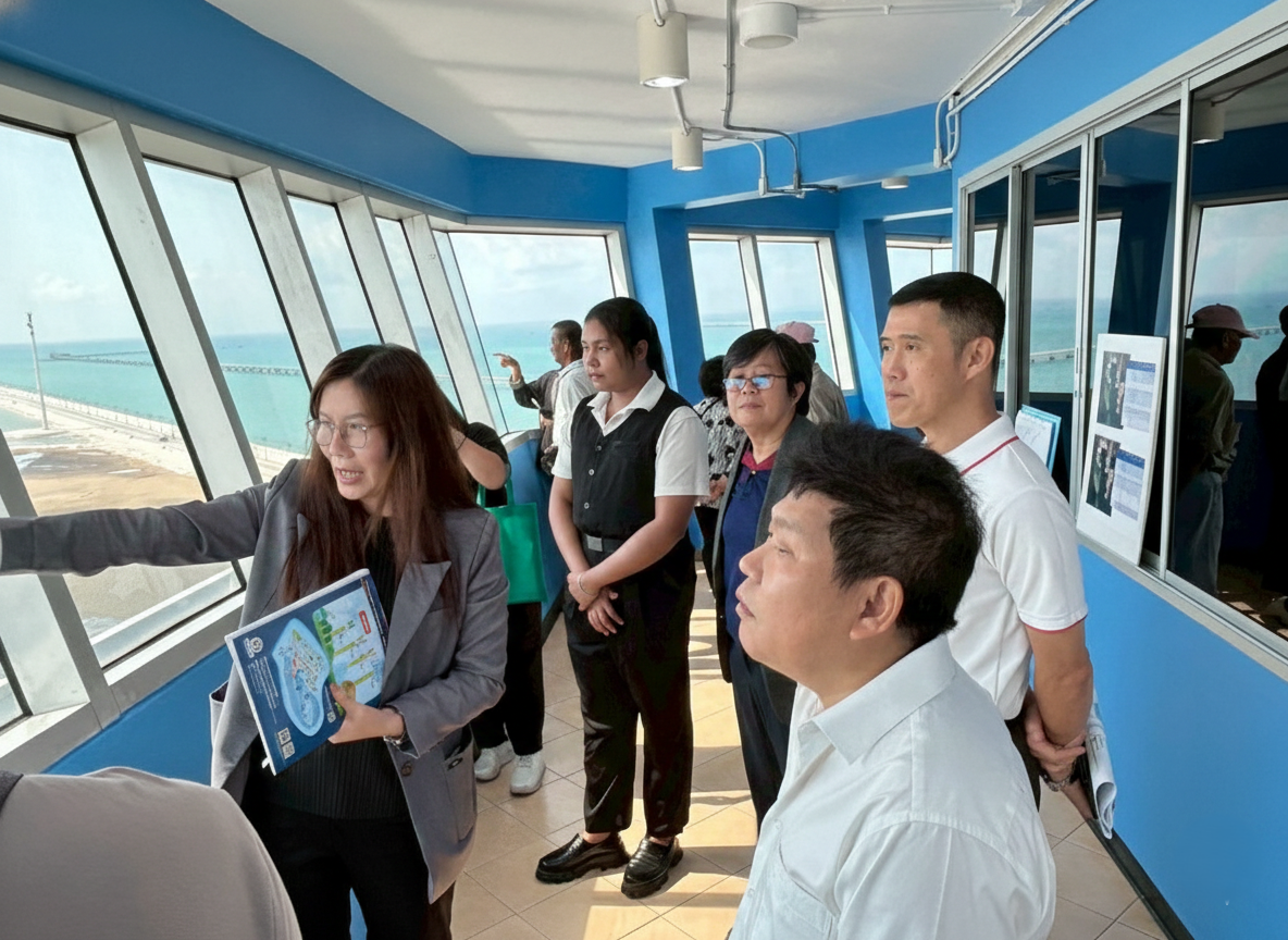 สทร. ต้อนรับคณะ ECO Green Network นิคมอุตสาหกรรมทีเอฟดี 2