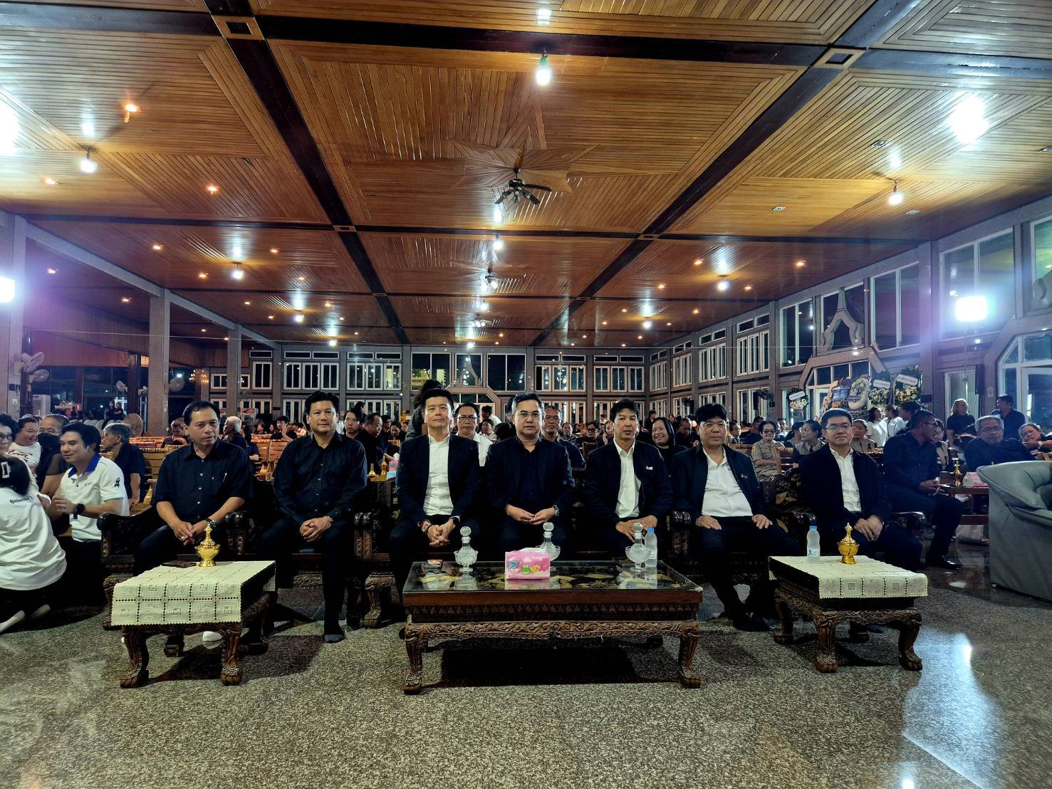 กนอ.มาบตาพุดคอมเพล็กซ์ ร่วมเป็นเจ้าภาพพิธีสวดอภิธรรม นายวิเชียร ศักดิ์เจริญ
