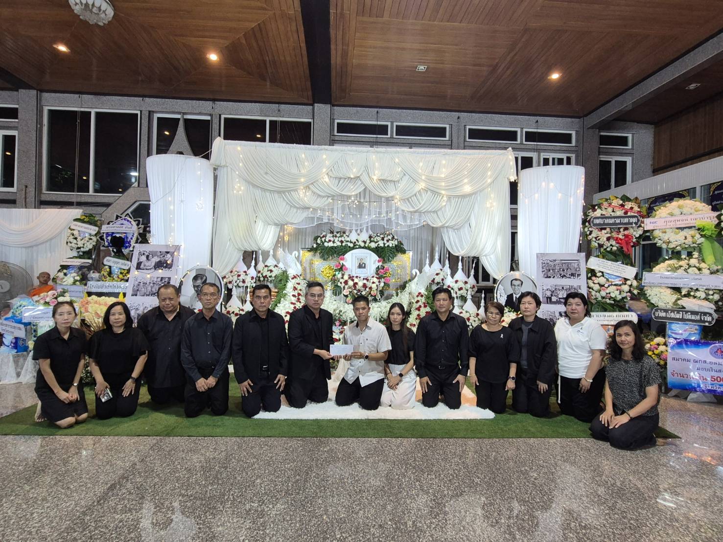กนอ.มาบตาพุดคอมเพล็กซ์ ร่วมเป็นเจ้าภาพพิธีสวดอภิธรรม นายวิเชียร ศักดิ์เจริญ