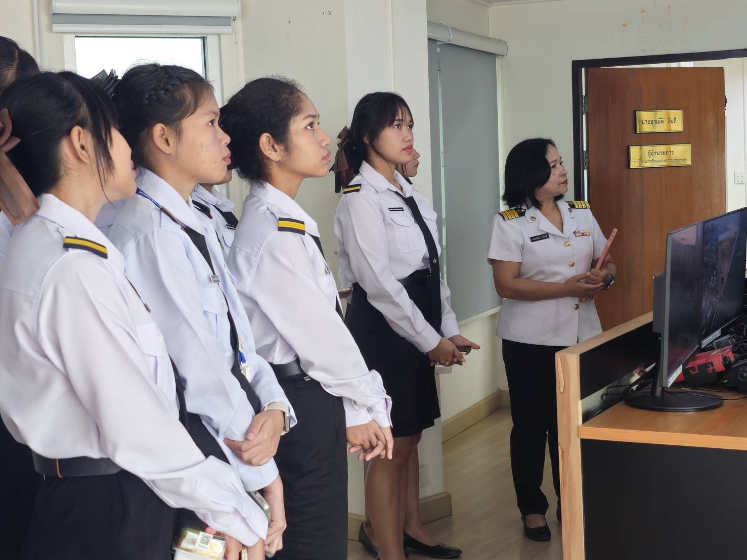 สทร. ต้อนรับคณะเยี่ยมชมจาก วิทยาลัยเทคนิคบ้านค่าย