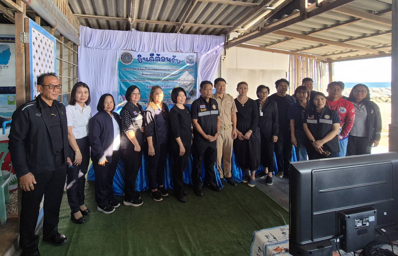 ร่วมให้ข้อมูลในเวทีคัดเลือกการประสานงานของกลุ่มประมงจังหวัด เพื่อกำหนดคัดเลือกเกษตรกรและสถาบันเกษตรกรดีเด่นด้านการประมง ระดับประเทศ