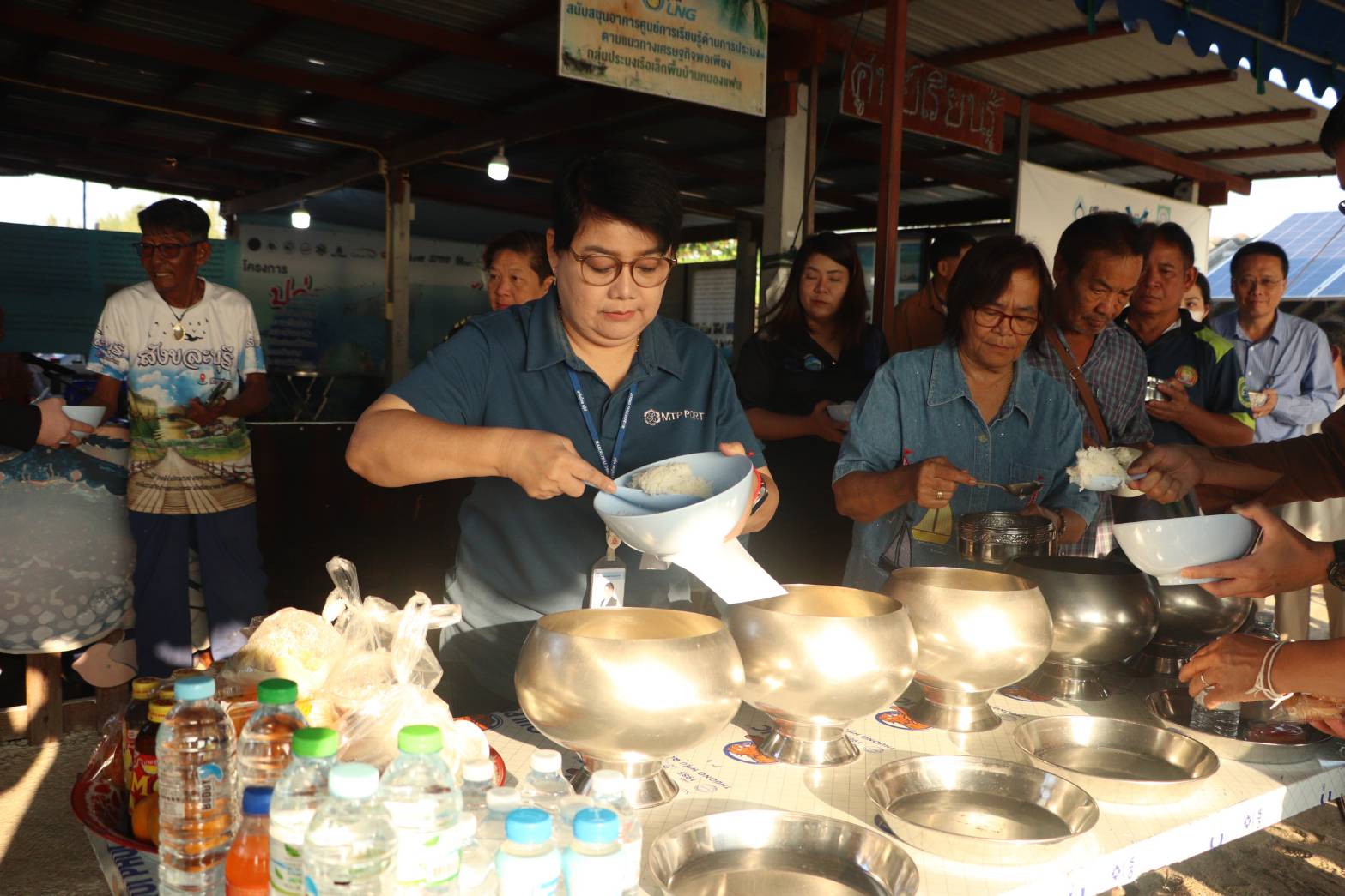 สทร. ร่วมงานประเพณีบุญข้าวหลาม ประจำปี 2569 ณ วิสาหกิจชุมชนประมงเรือเล็กหนองแฟบ