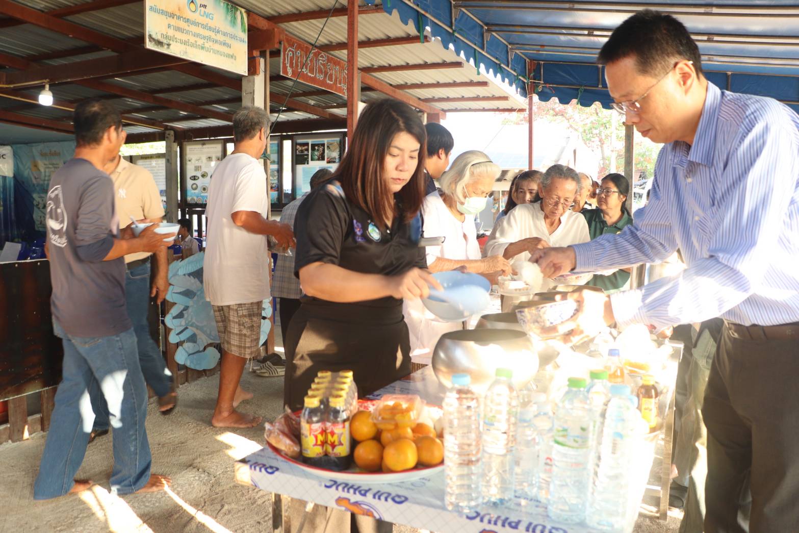 สทร. ร่วมงานประเพณีบุญข้าวหลาม ประจำปี 2569 ณ วิสาหกิจชุมชนประมงเรือเล็กหนองแฟบ