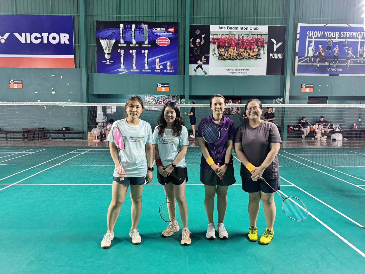 สทร. ร่วมกิจกรรม 4 Force Badmintion Challenge