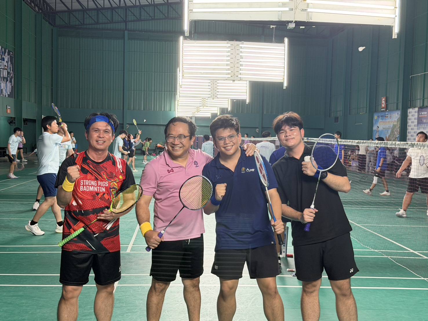 สทร. ร่วมกิจกรรม 4 Force Badmintion Challenge