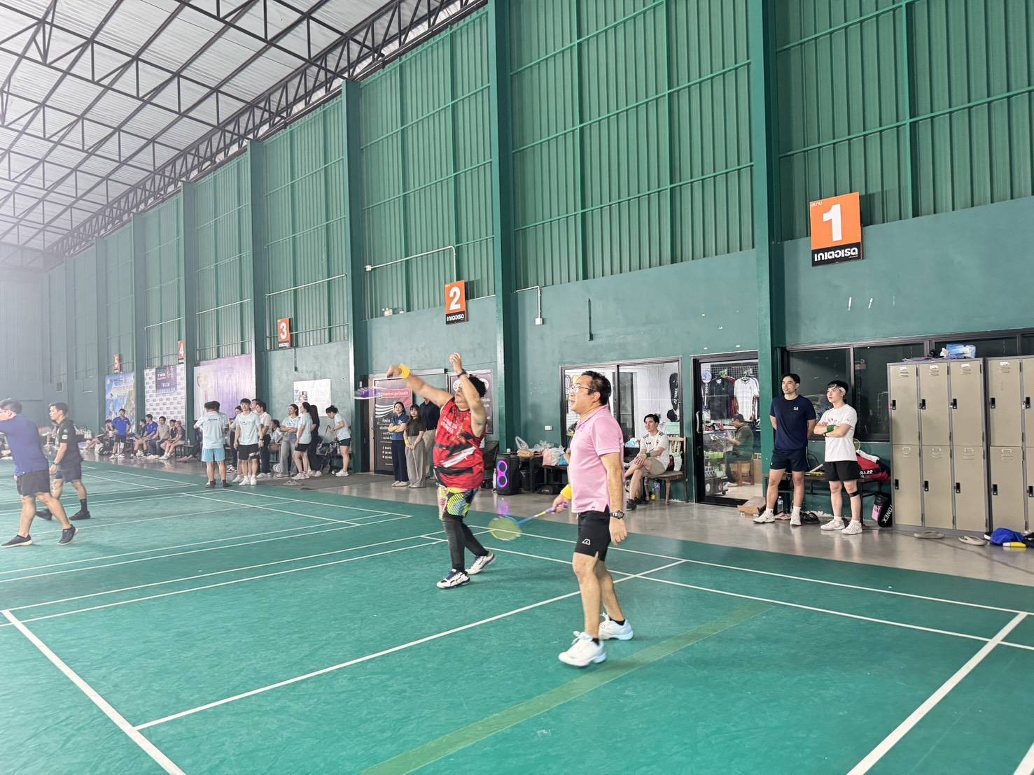 สทร. ร่วมกิจกรรม 4 Force Badmintion Challenge