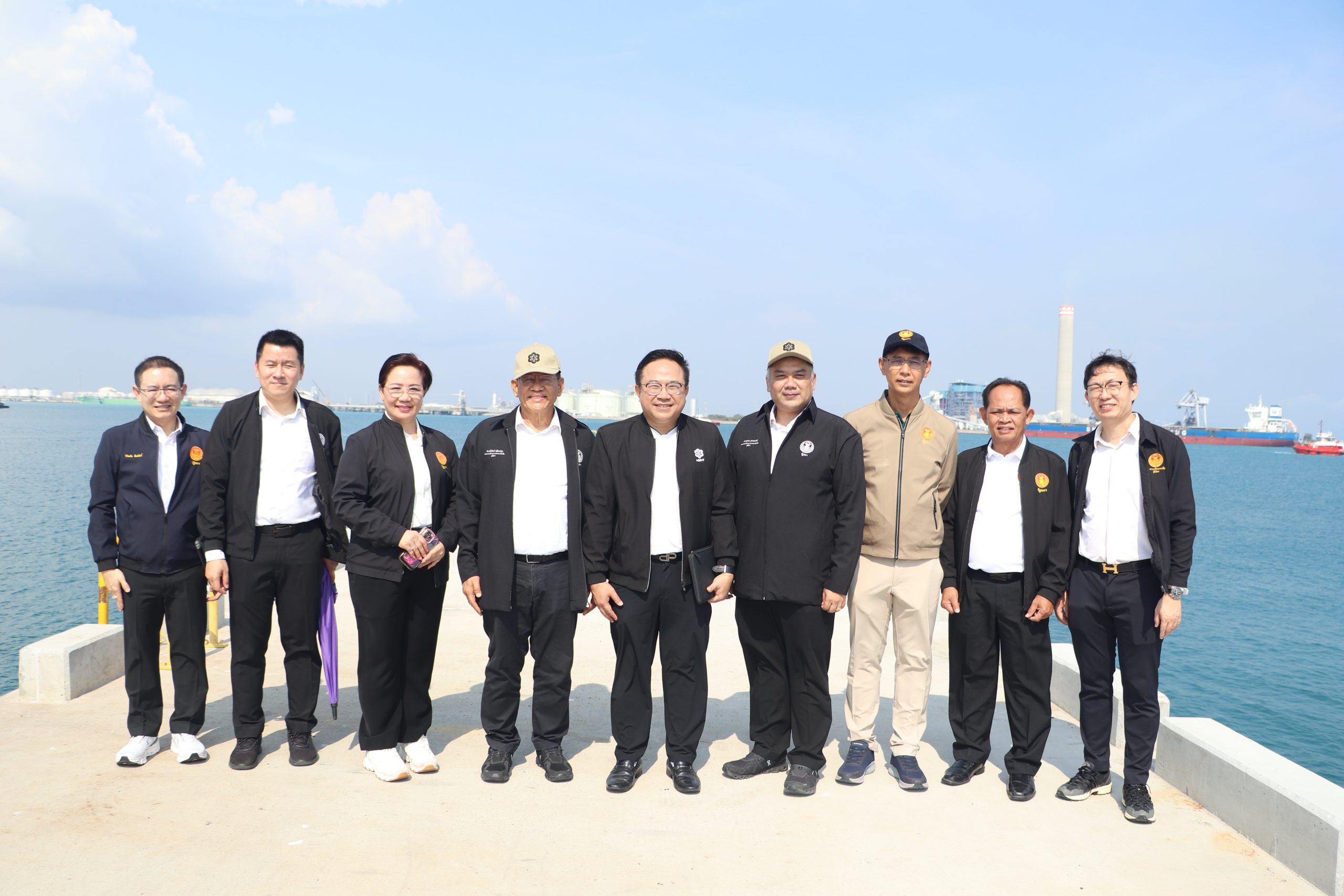 สทร. ต้อนรับคณะอนุกรรมาธิการด้านการกระจายอำนาจฯ วุฒิสภา ตรวจเยี่ยมการดำเนินงานและโครงการพัฒนาท่าเรือระยะที่ 3