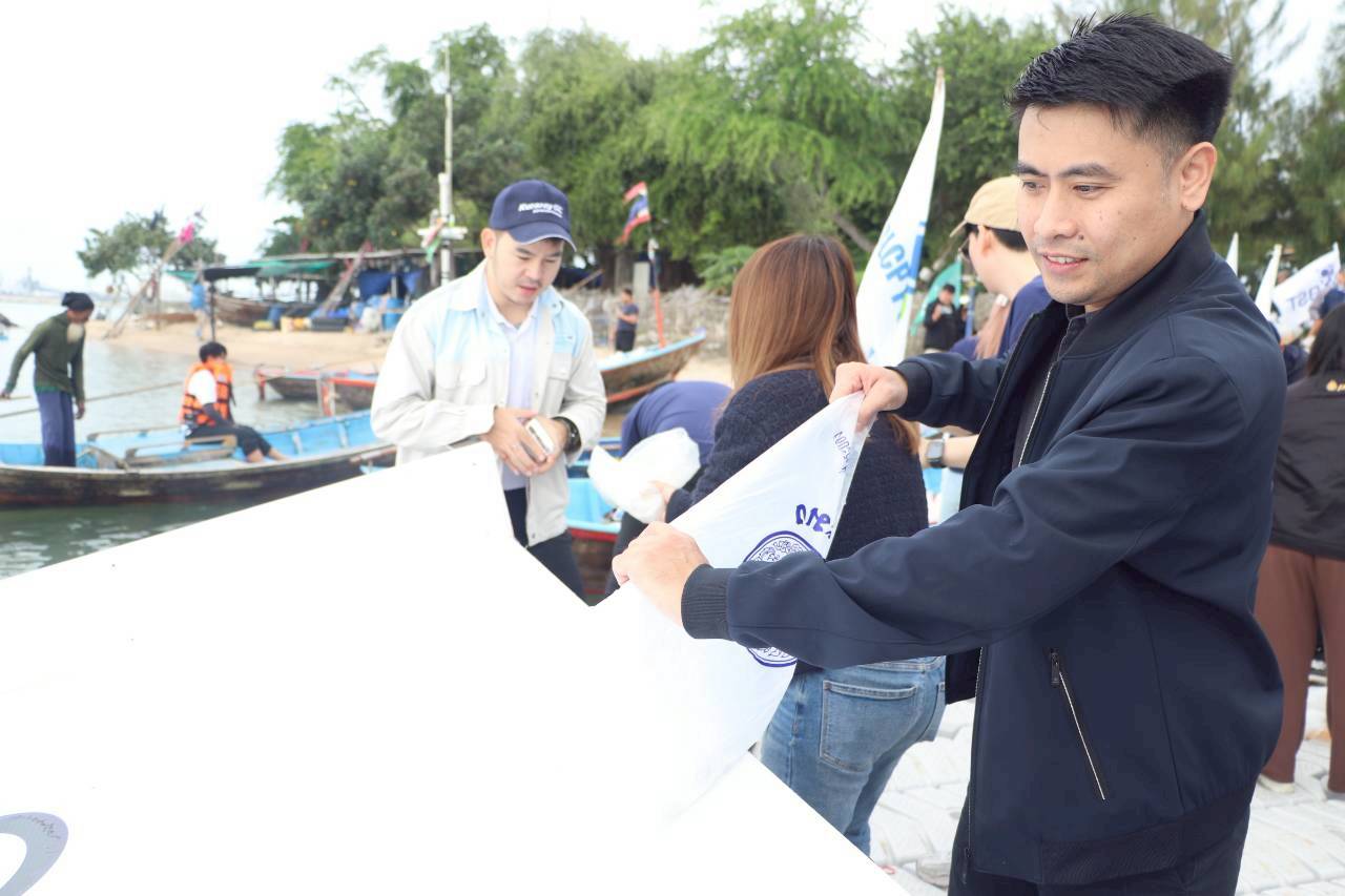 สทร.ร่วมพิธีปล่อยพันธุ์สัตว์น้ำเพื่อเพิ่มทรัพยากรทางทะเล และชายฝั่งพื้นที่จังหวัดระยอง ประจำปี 2568