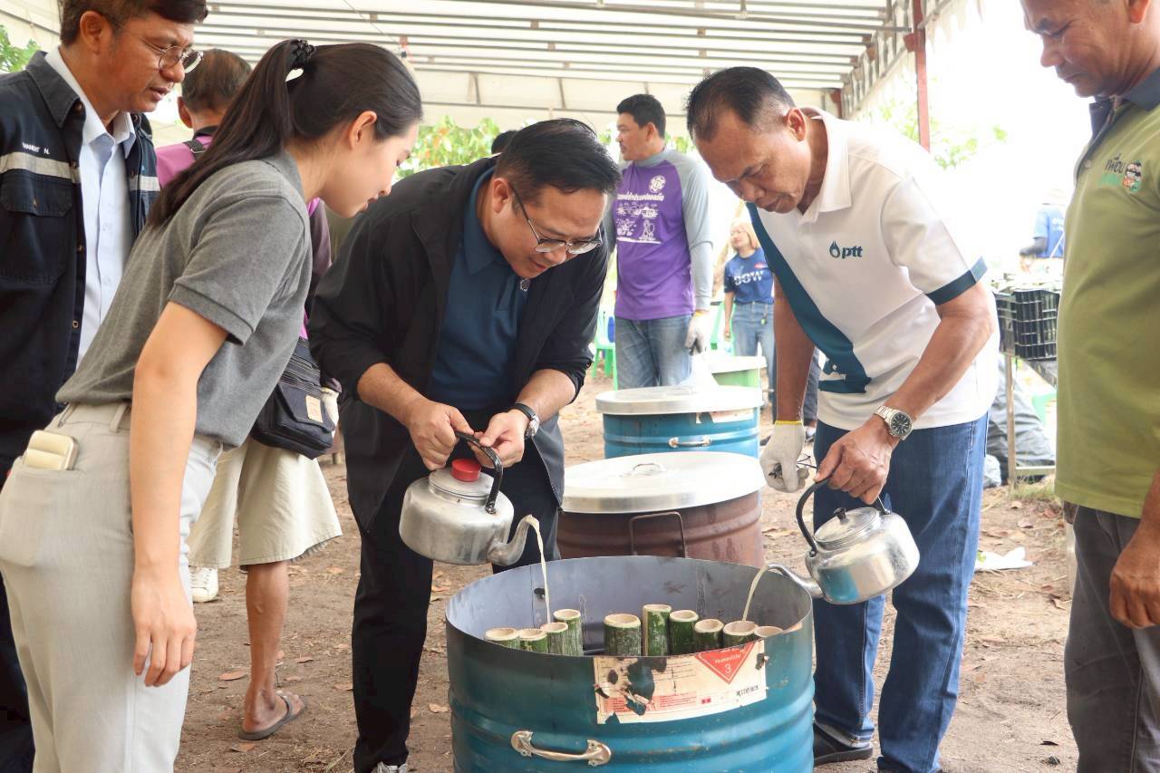 สทร. ร่วมงานประเพณีบุญข้าวหลาม พร้อมร่วมเจริญฟังสวดพุทธมนต์เย็น วิสาหกิจชุมชน ชมรมประมงเรือเล็กพื้นบ้าน อ. เมือง และ อ. บ้านฉาง สามัคคี ประจำปี 2569 ณ ศาลเจ้าแม่เกษร