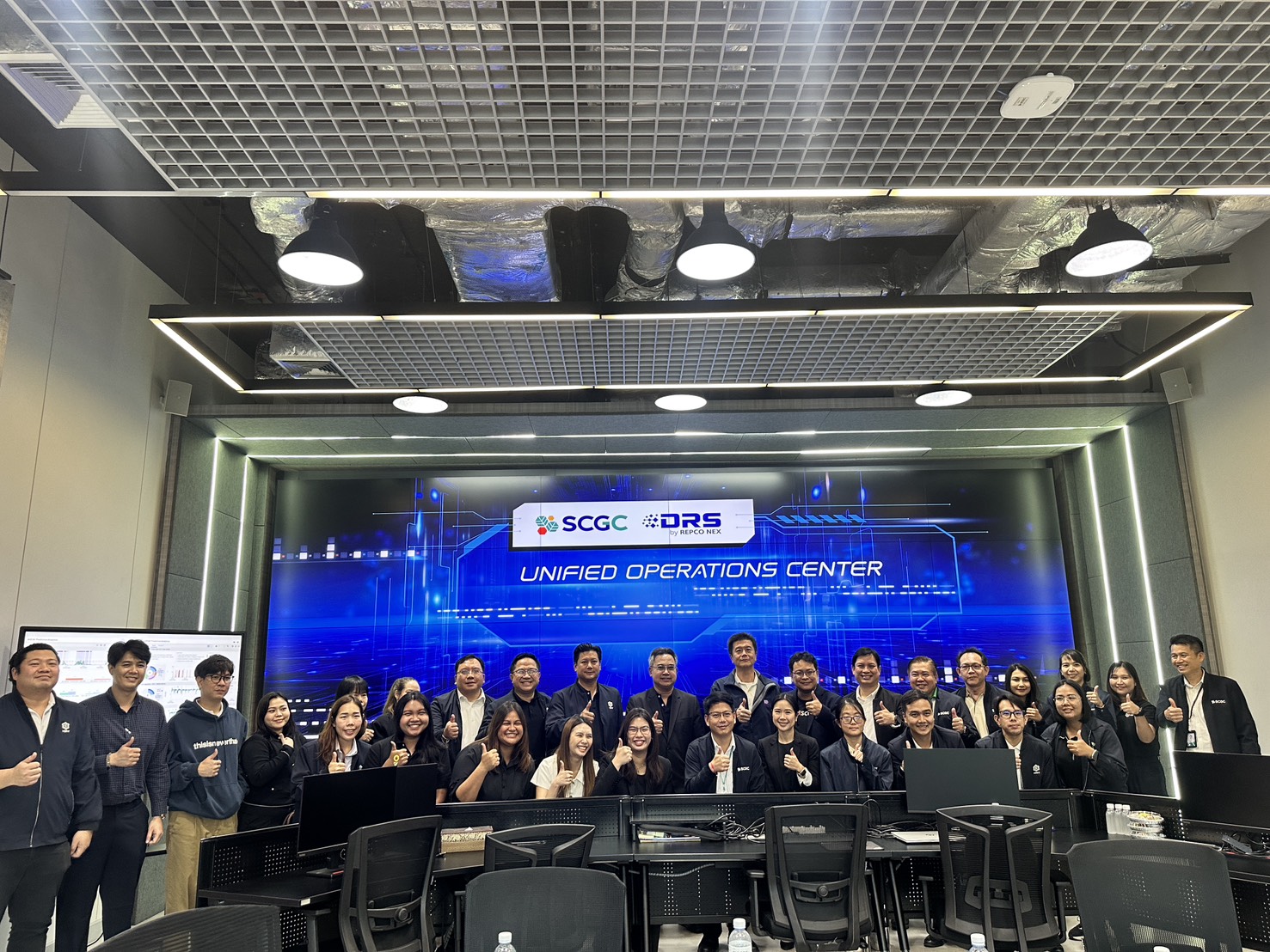 การนิคมอุตสาหกรรมแห่งประเทศไทย (สายงานปฏิบัติการ 3) เข้าเยี่ยมชมแพลตฟอร์มดิจิทัลโซลูชันอัจฉริยะ (DRS:Digital Reliability Service Solutions by REPCO NEX)