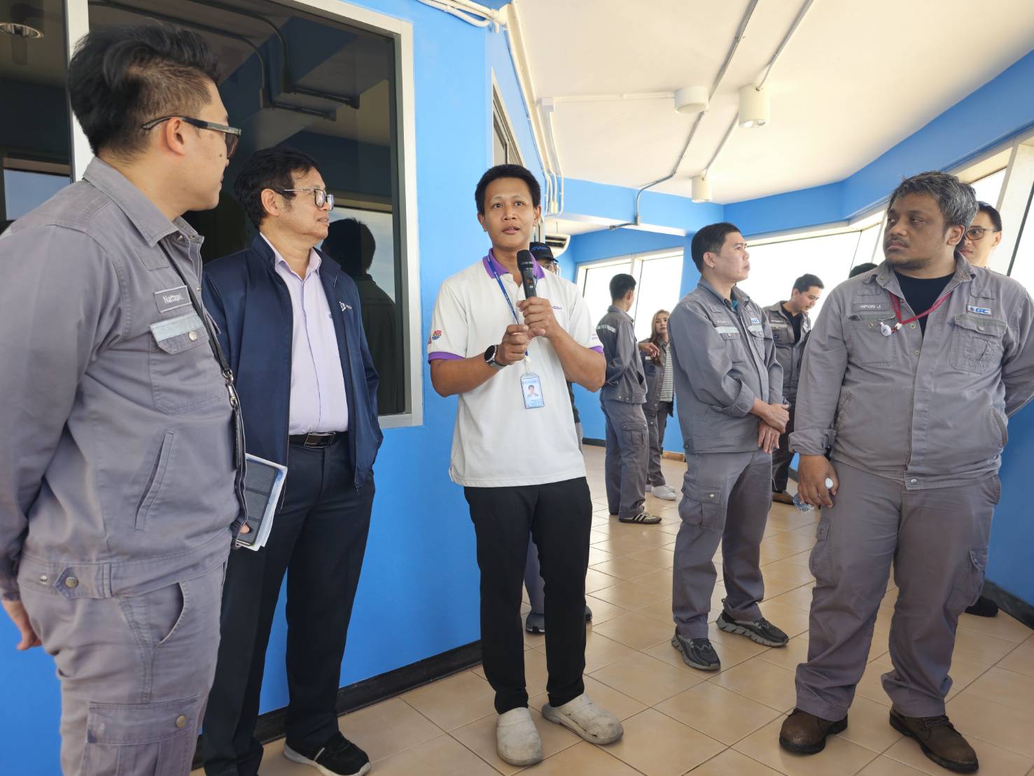 สทร.ต้อนรับ คณะเยี่ยชมจากบริษัท พีทีที โกลบอล เคมิคอล จำกัด (มหาชน)