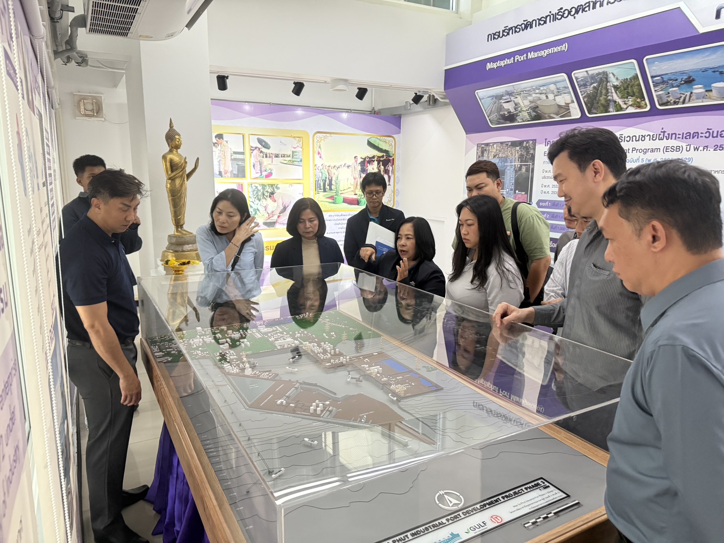 สทร. ให้การต้อนรับคณะผู้บริหารกลุ่มบริษัท ดาว ประเทศไทย