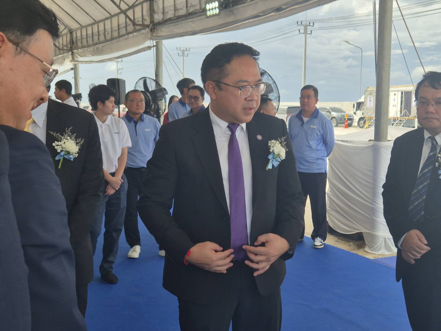 สทร.ร่วมพิธีวางศิลาฤกษ์ เปิดโครงการ บริษัท กัลฟ์ เอ็มทีพี แอลเอ็นจี เทอร์มินัล จำกัด