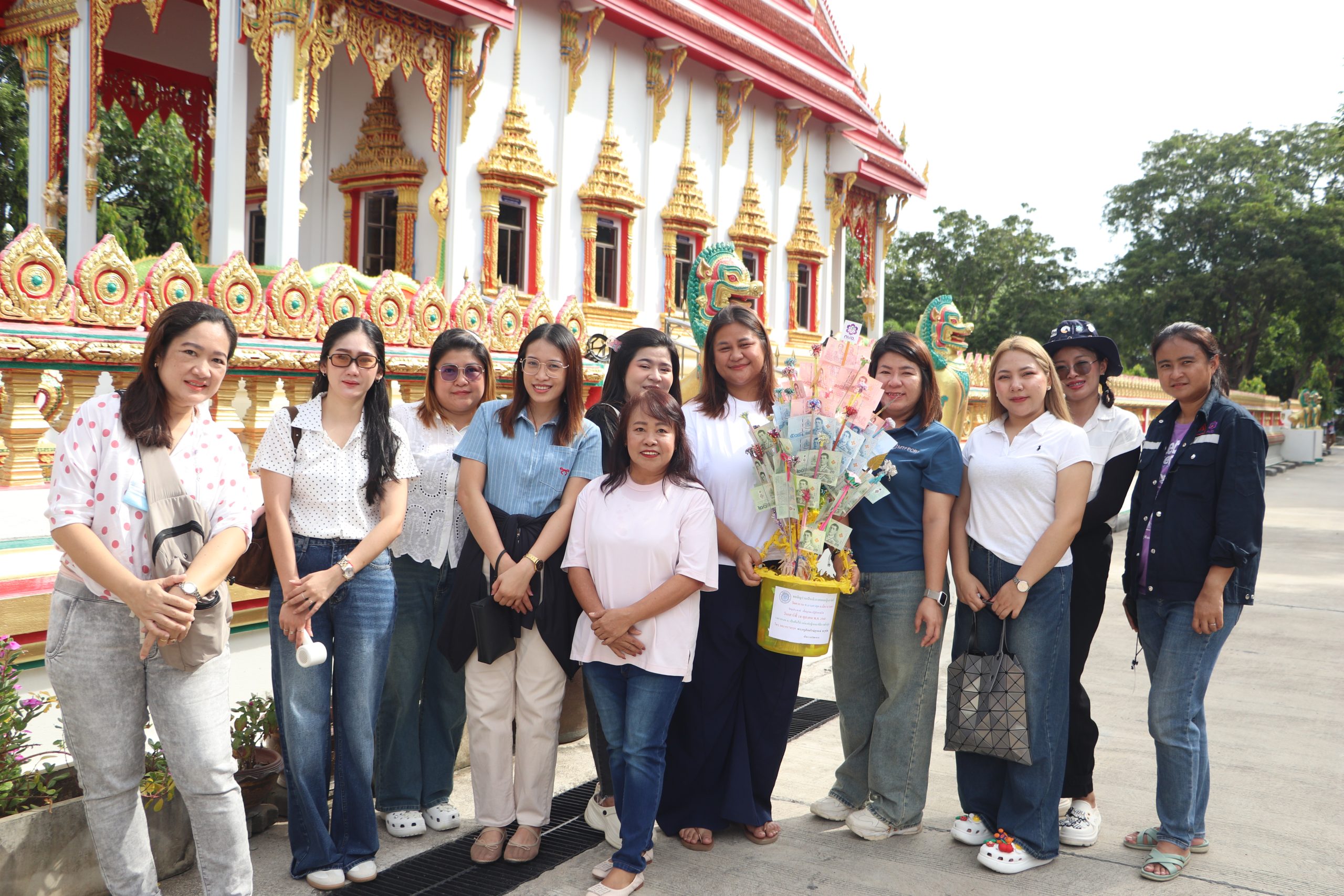 สทร. ร่วมทำบุญทอดกฐินสามัคคี ณ วัดตากวน ตำบลมาบตาพุด อำเภอเมืองระยอง จังหวัดระยอง