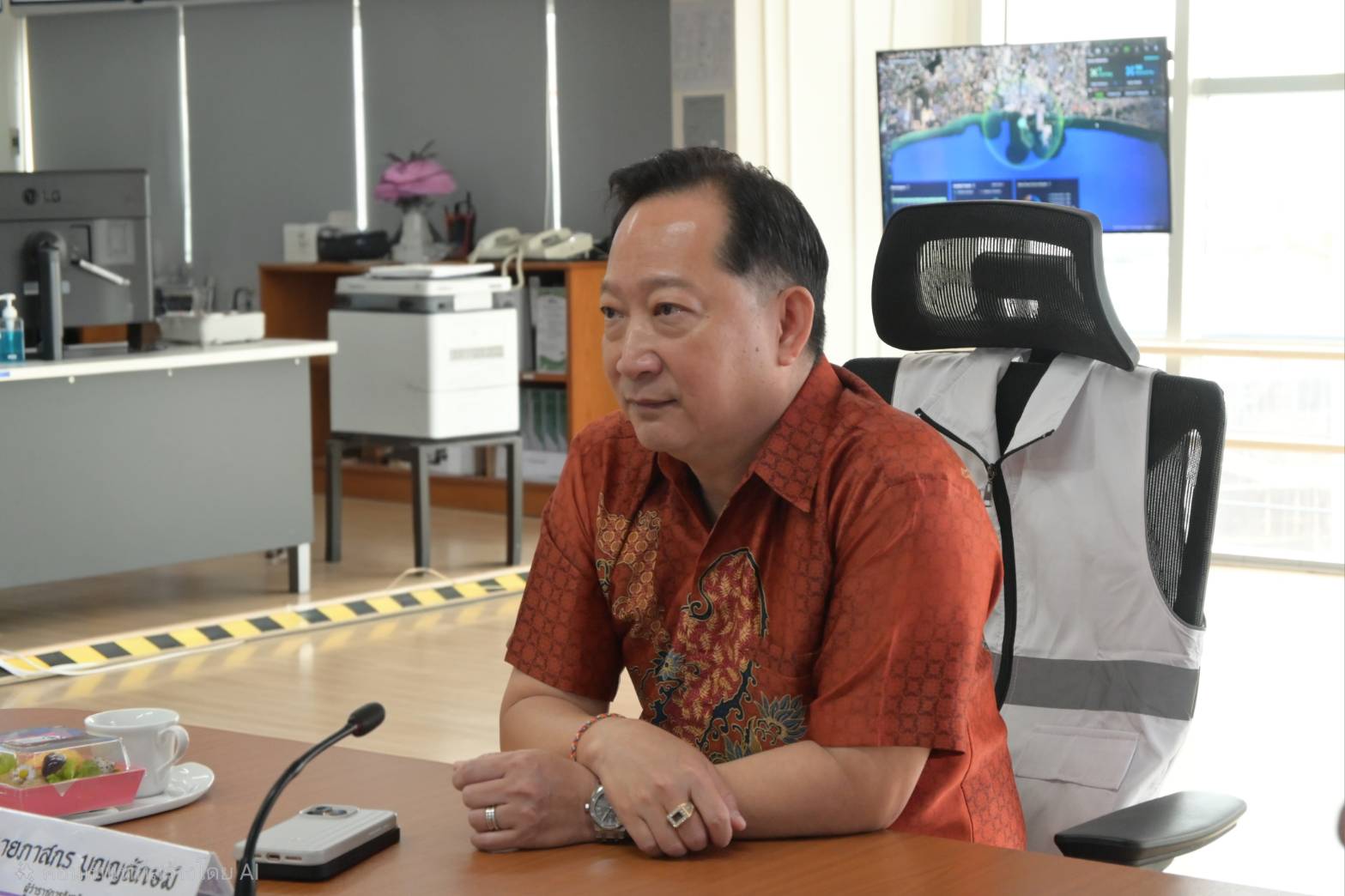 ผู้ว่าราชการจังหวัดระยอง ลงพื้นที่ติดตามความคืบหน้าท่าเรืออุตสาหกรรมและโครงการพัฒนาท่าเรืออุตสาหกรรมมาบตาพุดระยะที่ 3
