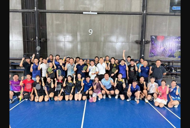 สทร. ร่วมกิจกรรมแข่งขันกีฬาแบดมินตันเชื่อมความสัมพันธ์