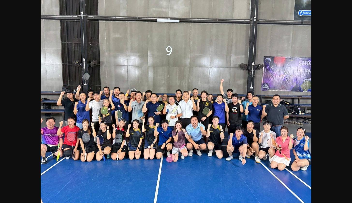 สทร. ร่วมกิจกรรมแข่งขันกีฬาแบดมินตันเชื่อมความสัมพันธ์